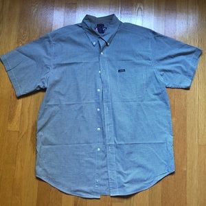 Chaps men’s cotton blend short sleeve shirt
